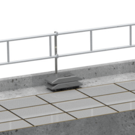 Garde-corps de toit plat « All-in-One » Tobler Sàrl